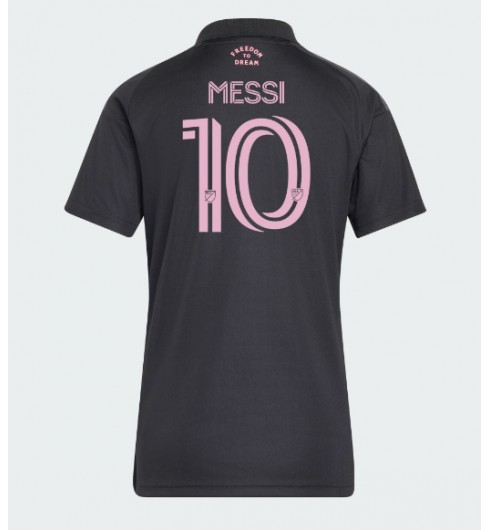 Inter Miami Lionel Messi #10 Bortedrakt Dame 2026-27 Korte ermer Inter Miami Lionel Messi #10 Bortedrakt Dame 2026-27 Korte ermer